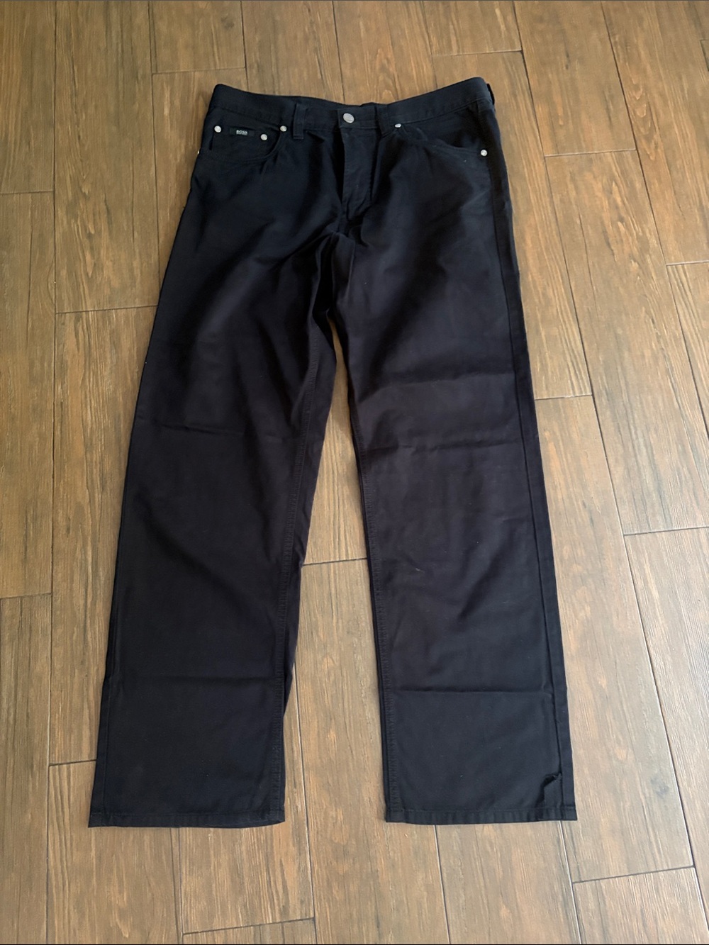 Boss Black Denim Jeans with Branded Rivets